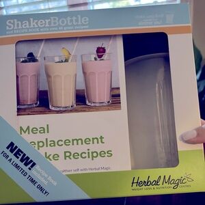 Herbal Magic Shaker Bottle with recipe book - Brand New unopened box